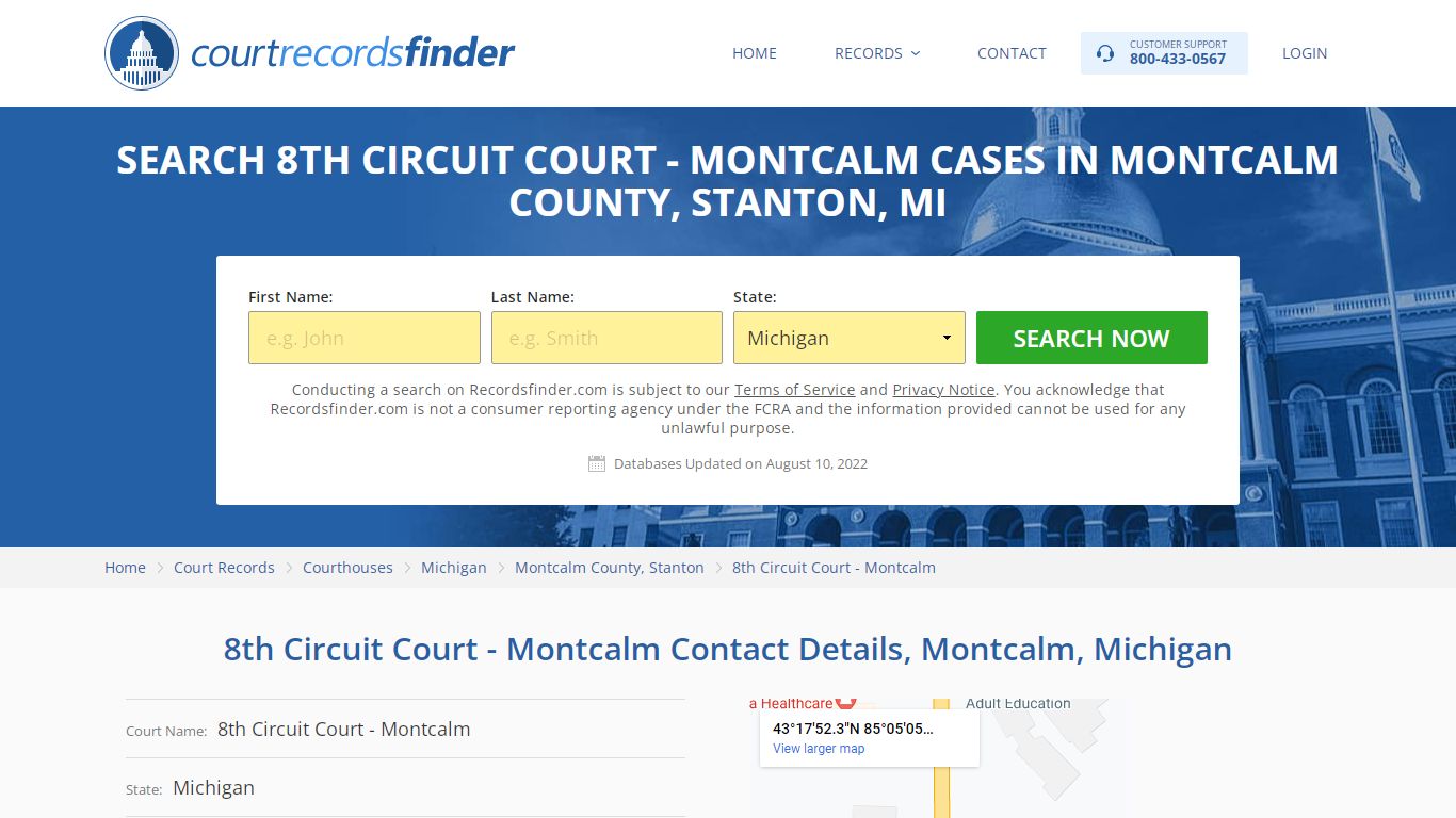 8th Circuit Court - Montcalm Case Search - Montcalm County ...